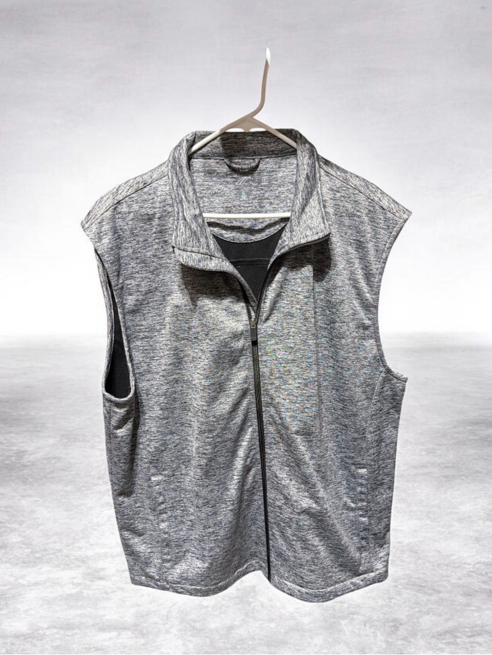 Echo Heather Gray Performance Golf Vest NWOT
